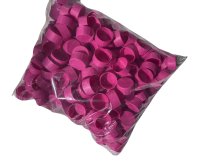 200 nosPlastic Tube End Caps - Pink